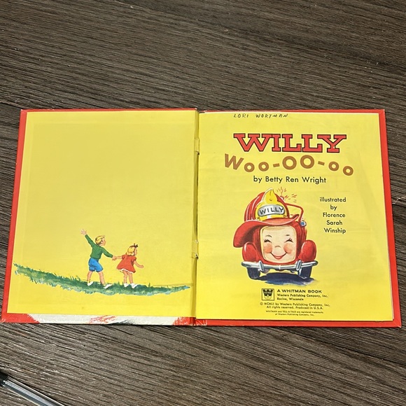 Digger Dan Willy Woo-oo-oo collectible Whitman Tell a tale books rare and nice - Picture 10 of 16